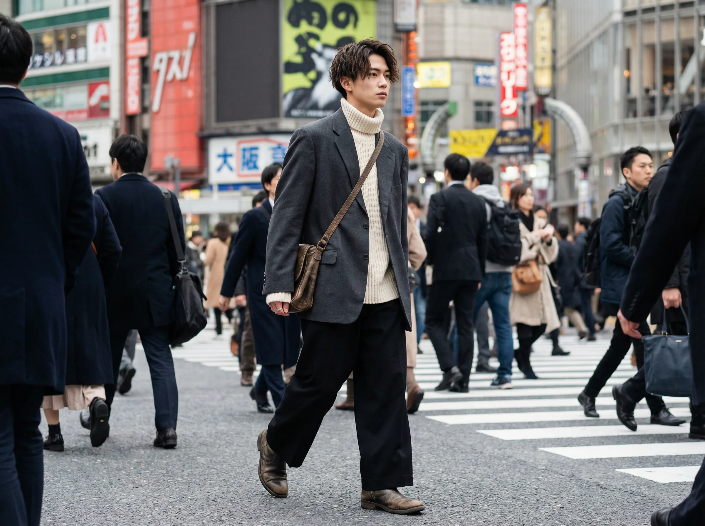 东京涩谷街拍 - 男同
